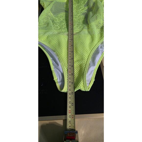 Victorias Secret One Piece Mesh Sequined Swimsuit Size M - Picture 5 of 5